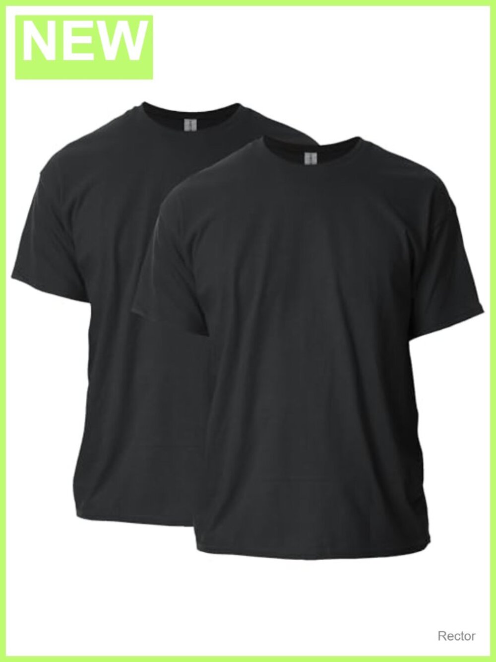 Classic Fit Heavyweight Cotton Tee Taped Neck Short Sleeve